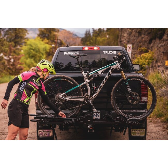 Swagman Quad 2 + 2 car bike rack 2" hitch