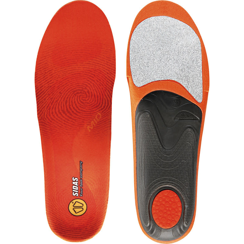 Sidas 3feet winter mid arch insulating insoles Echo Sports