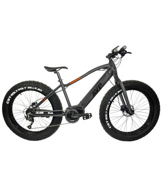 AVP AVP FB-350 charcoal-orange fat bike électrique unisexe