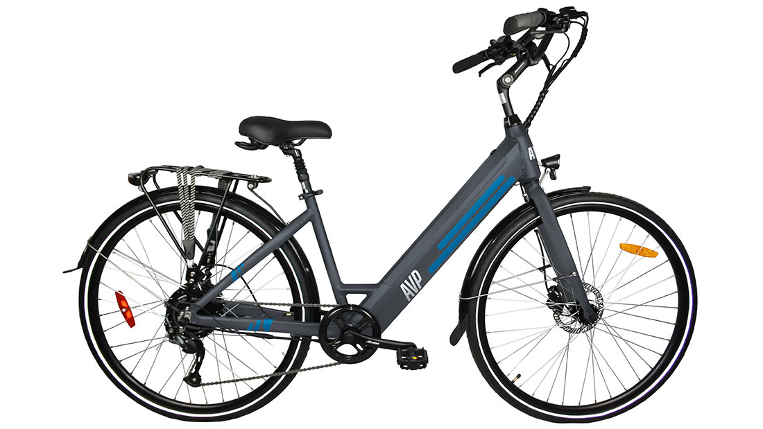 Avp Echo Sport Velo Electrique AVP E-low Step 350W Charcoal-blue