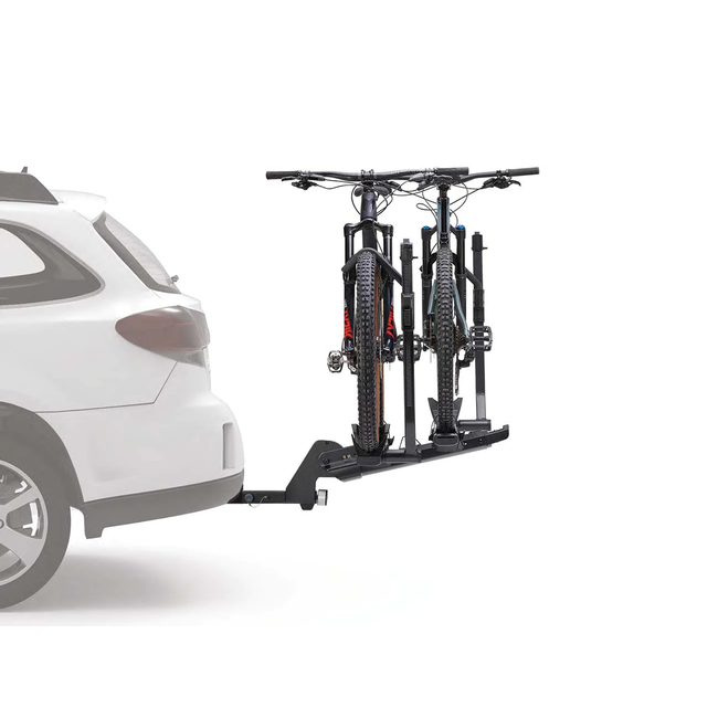 Yakima StageTwo 2.0" anthracite hitch mount bike rack
