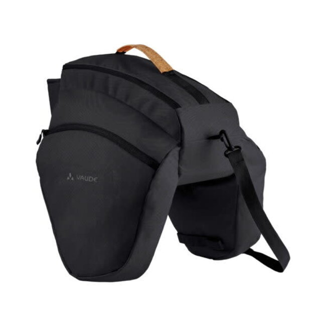Vaude eSilkroad plus bike rear carrier triple bag