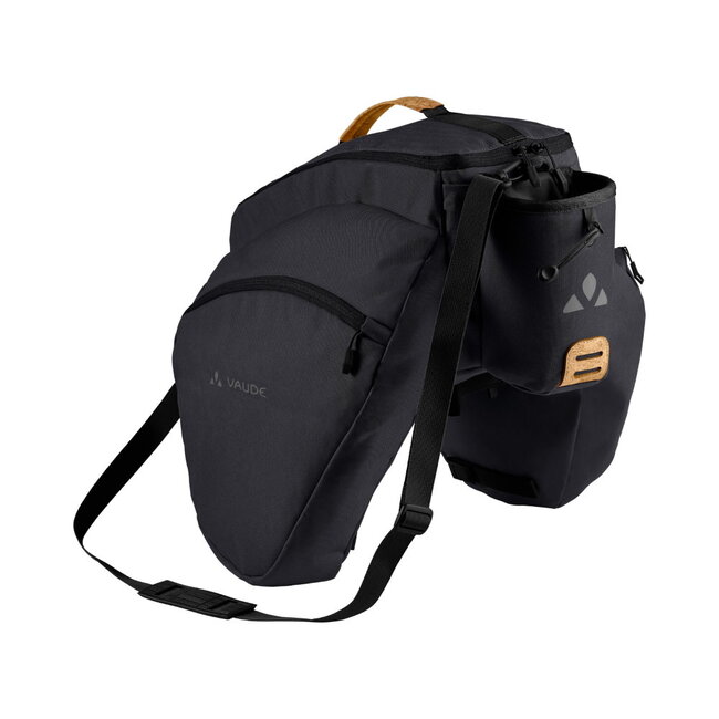 Vaude eSilkroad plus bike rear carrier triple bag