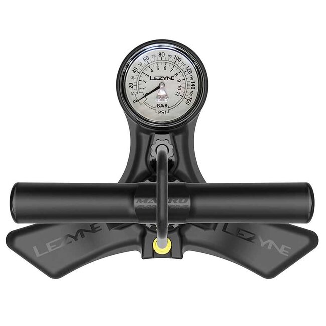 Lezyne Macro Floor Drive 2.5" pompe à pied ABS-1 Pro Chuck 220psi noi