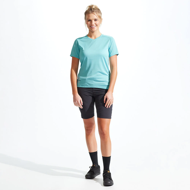 Pearl izumi Summit women's short sleeve MTB jersey mystic blue