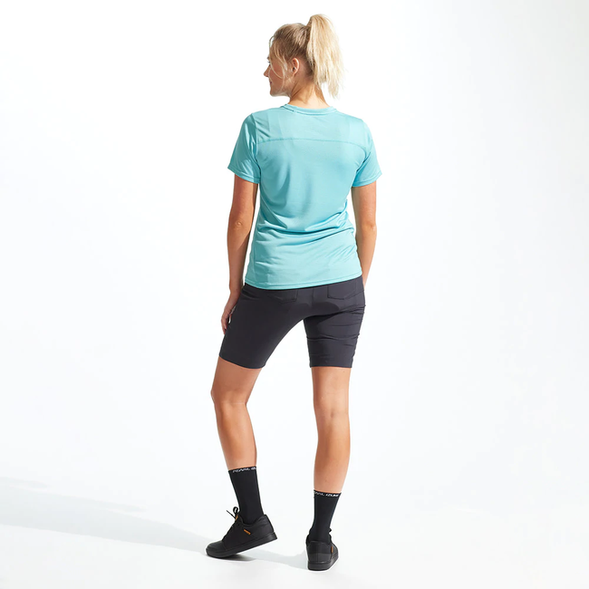 Pearl izumi manche courte de vélo de montagne mystic blue femme