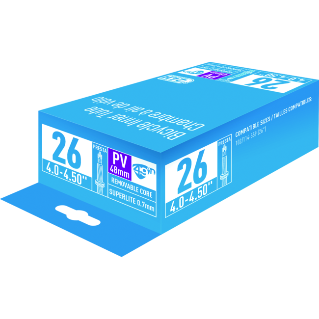 49N Fat bike chambre à air 0.7mm Presta Valve