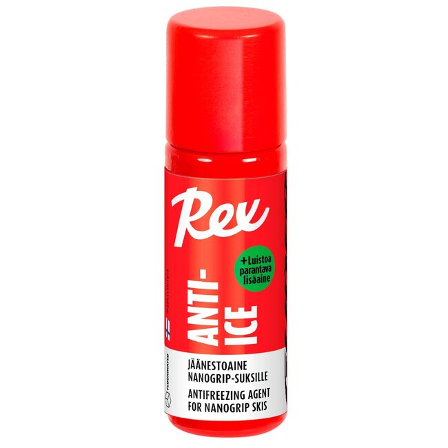 Rex skin ski cleaner anti ice fluoro 60ml