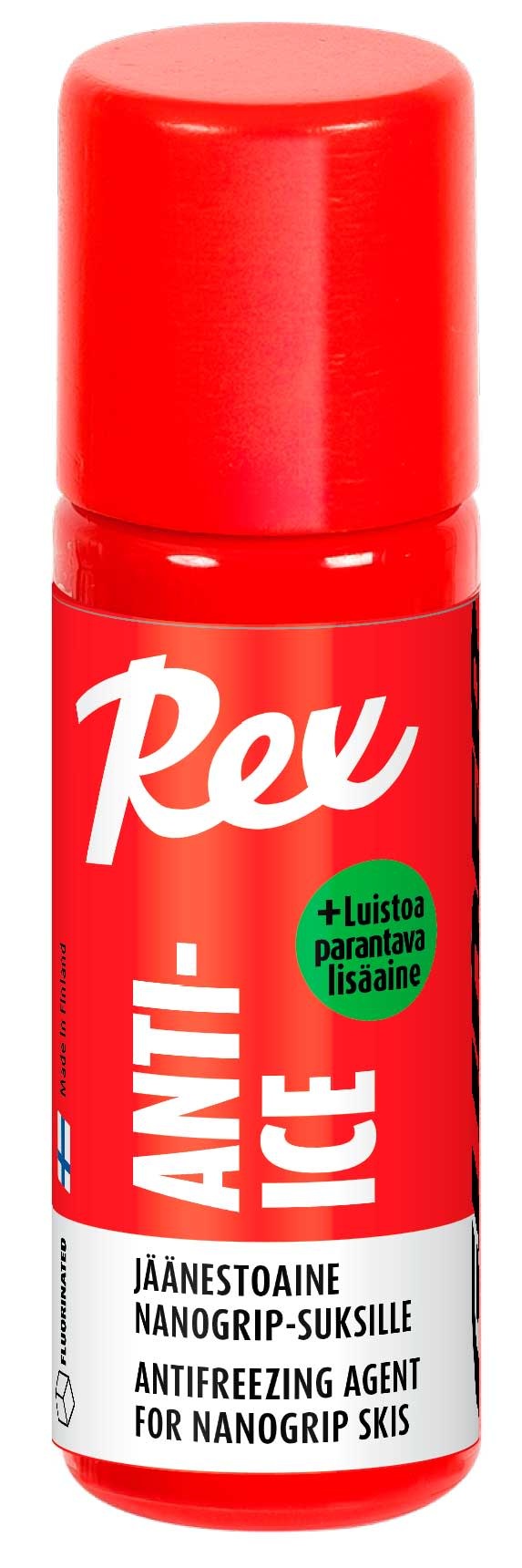 Rex skin ski cleaner anti ice fluoro 60ml Echo sports