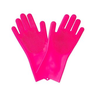 Muc-Off Muc-off bike mechanic scrubber gloves pink