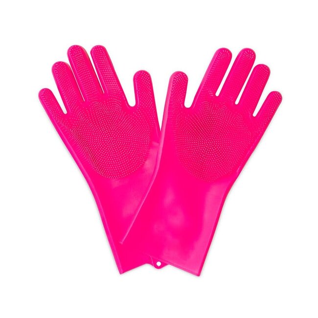 Muc-off gants de mécanicien scrubber rose