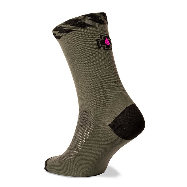 Muc-off Technical Riders vert chaussette