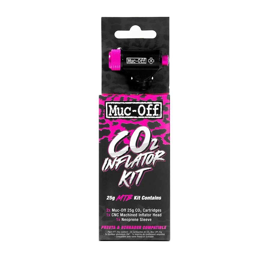 MucOff MTB CO2 Inflator Kit 25g MTB Echo Sports
