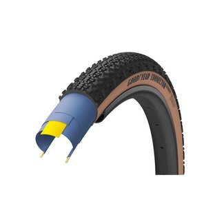 GOODYEAR Goodyear Gravel Connector Ultimate Tubeless Complete pneu beige