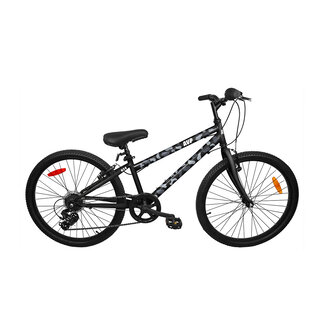 AVP H24 21 speed junior bike black grey 24 Echo Sports