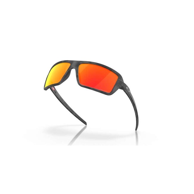 Oakley Cables lunette black camo avec prizm ruby