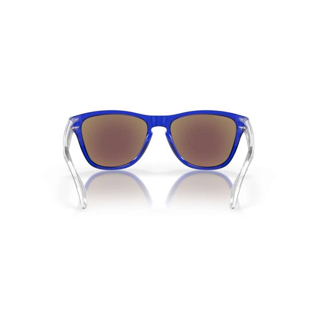 Oakley Frogskins XS (Youth fit) crystal blue & prizm saphire sunglasses
