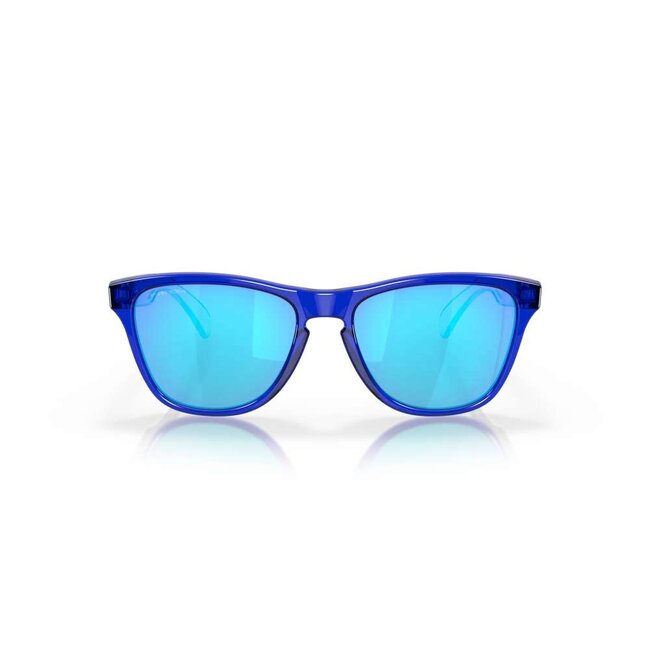 Oakley Frogskins XS (Youth fit) crystal blue & prizm saphire sunglasses