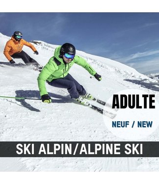Location de ski alpin adulte - NEUF