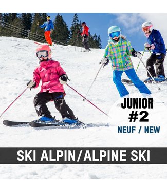 Location de ski alpin JUNIOR 2 - NEUF
