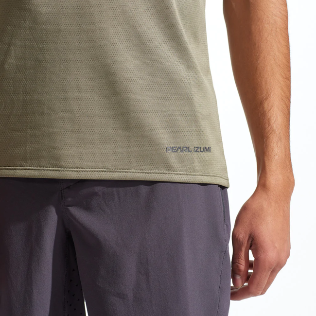 Pearl izumi Summit short sleeve men's cycling jersey pale olive