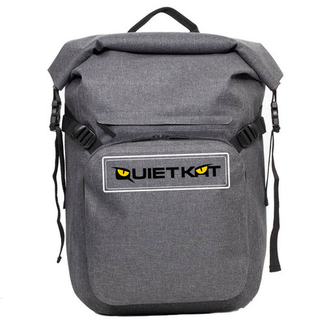 QuietKat QuietKat DryPack waterproof backpack grey-black