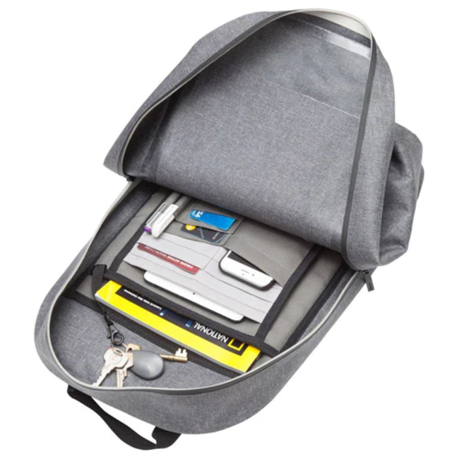 QuietKat DayPack sac à dos gris et noir