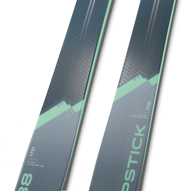 Elan Ripstick 88 women's alpine ski blue-mint