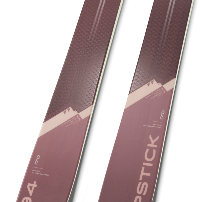 Elan Ripstick 94 women's alpine ski purple-pink
