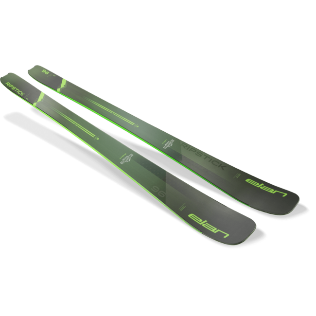 Elan Ripstick 96  men's alpine ski green