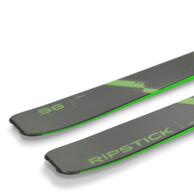 Elan Ripstick 96  men's alpine ski green