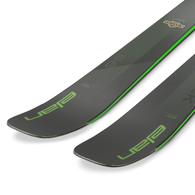 Elan Ripstick 96  men's alpine ski green