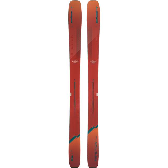 Elan Ripstick 116 orange-bleu  ski alpin sr