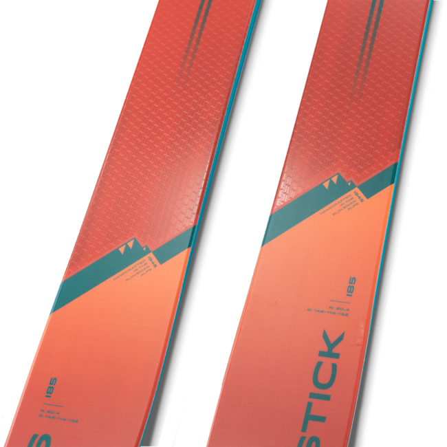 Elan Ripstick 116 men's alpine ski orange-blue