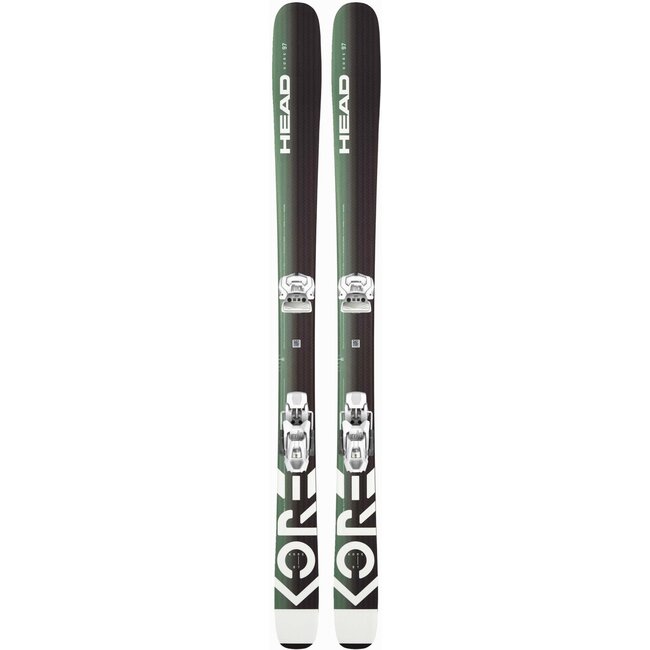 Head Kore 97 women's alpine ski anthracite-green