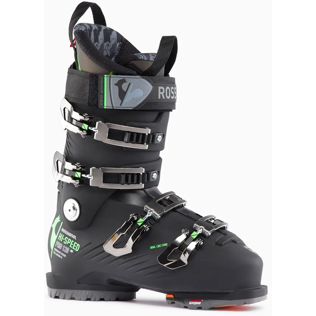 Rossignol Hi-Speed Pro 120 noir-vert bottes alpin sr