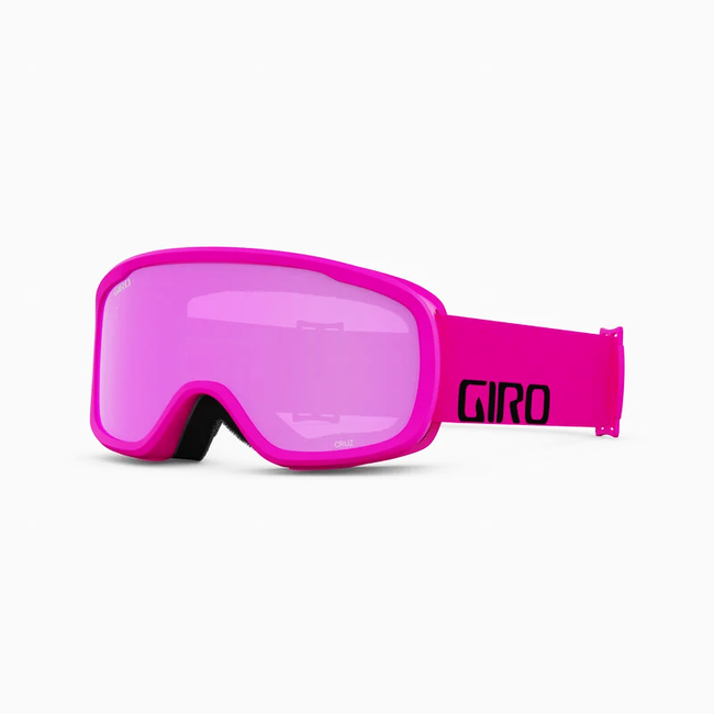 Giro Cruz Bright Pink woodmark Amber Pink snow goggle Echo Sports