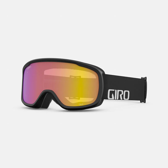Giro Cruz Black woodmark Yellow boost snow goggle Echo sports