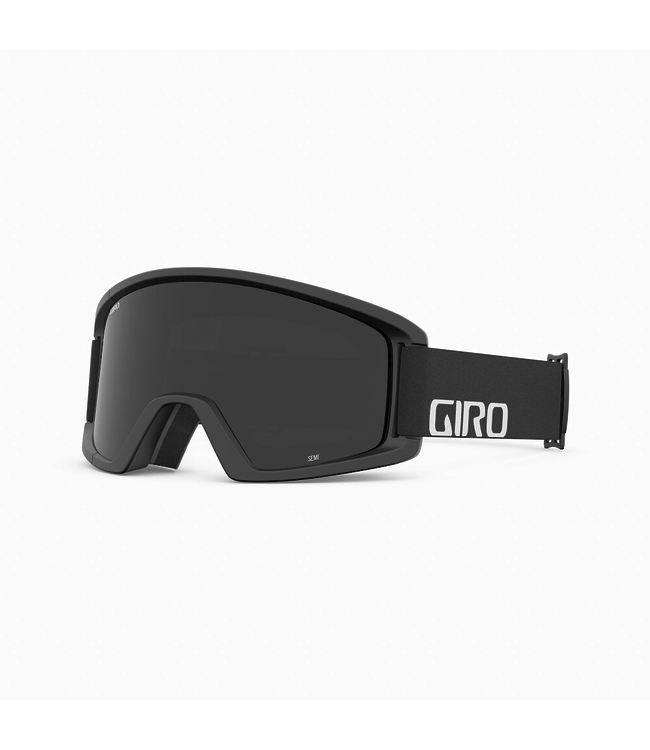 Giro Semi Black woodmarkUltra black snow goggle Echo Sports