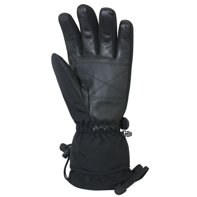 Auclair Powder King black-grey mens' ski glove