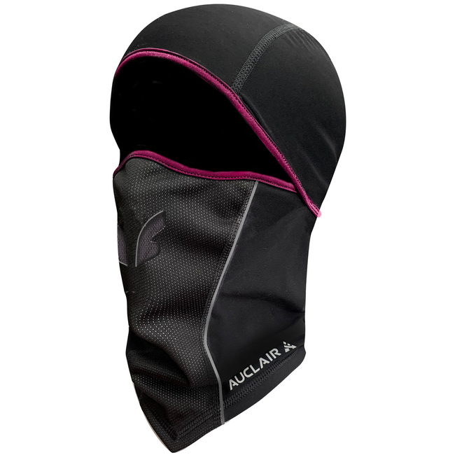 Auclair Ponytrail noir-rose cagoule de ski