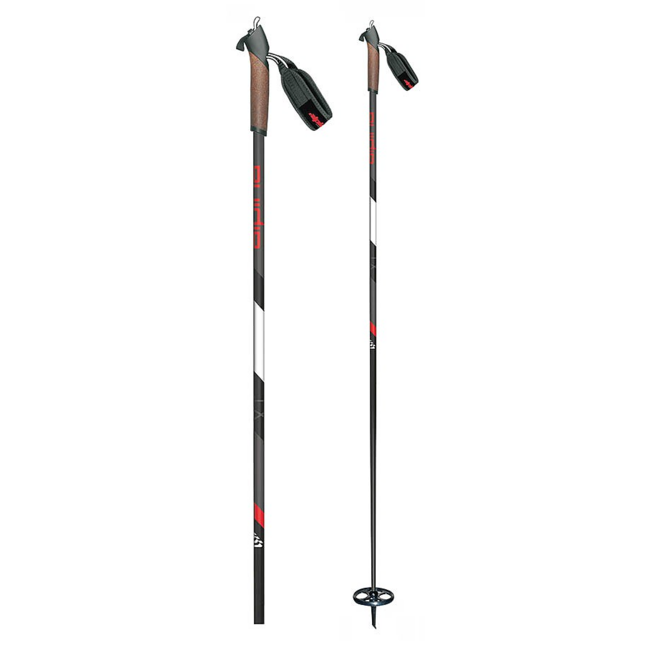 Alpina XT rouge-gris bâton ski de fond sr