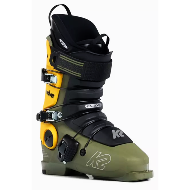 K2 Revolver men's alpine ski boot khaki-yellow
