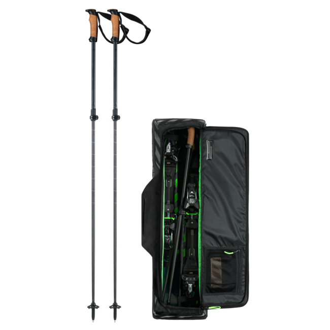 Elan Elan Voyager ski poles & transport bag for folding skis