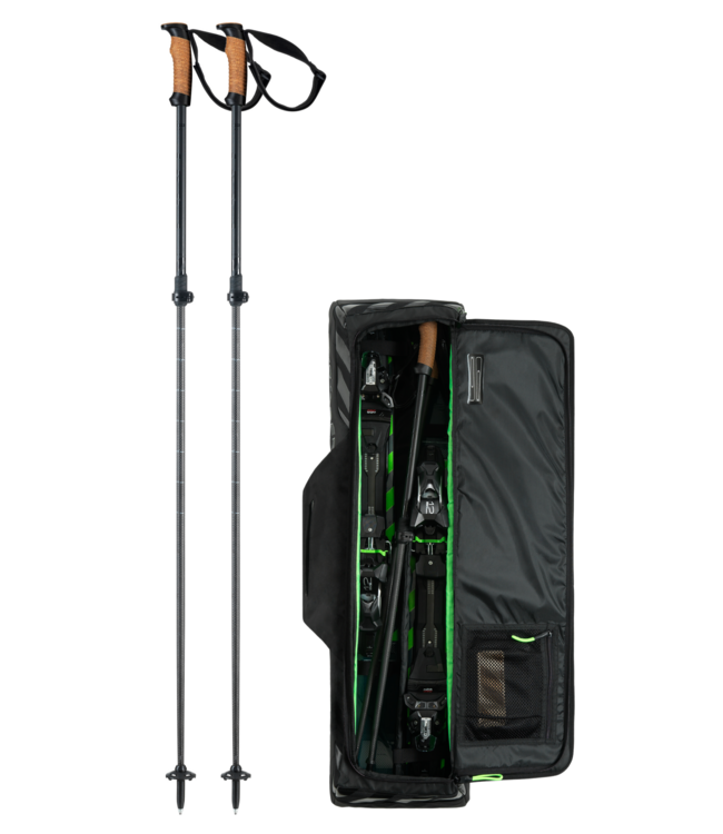 Elan Elan Voyager ski poles & transport bag for folding skis