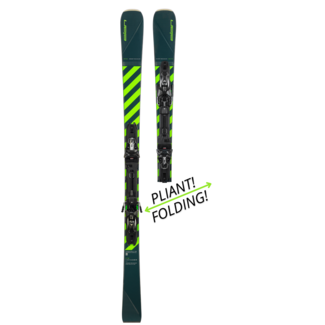 Elan Elan Voyager emx 12 fx ski alpin PLIANT SR vert 22