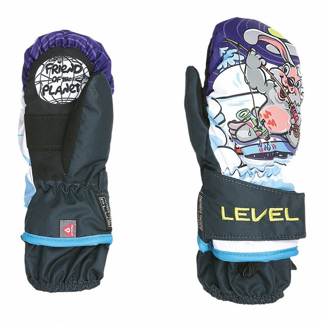 Level Animal junior mitt black
