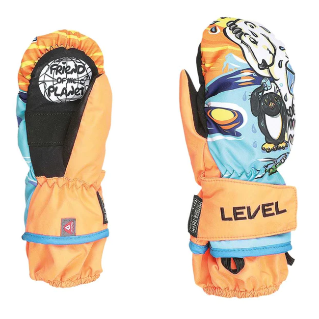 Level Animal junior mitt yellow