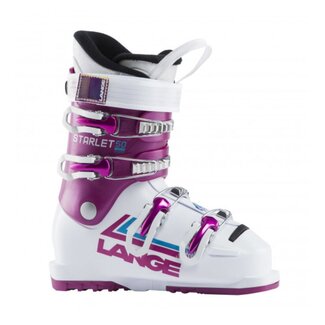 LANGE Lange Starlet 50 blanc-rose bottes ski alpin jr