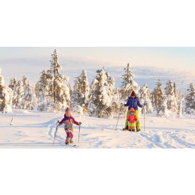 OAC XCD GT 137 junior skishoe with bindings